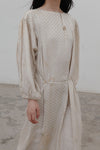 MUTEDANCE Hand Dyed Grey and White Silk Dress MD21FW08